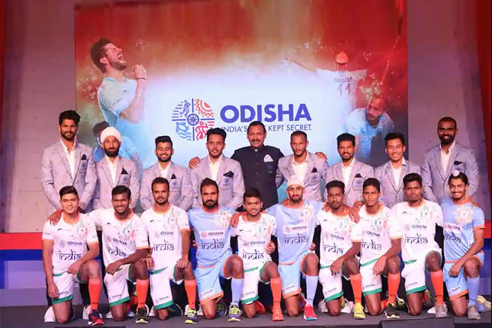 Hockey India unveils men's team jersey 