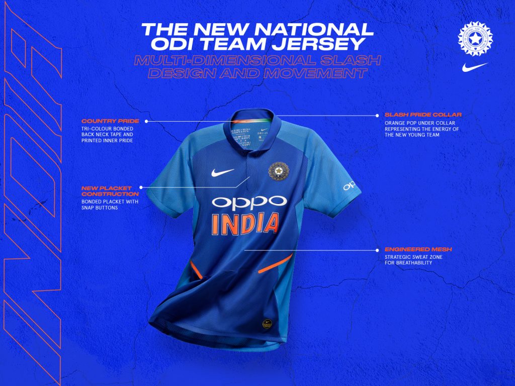 original nike team india jersey