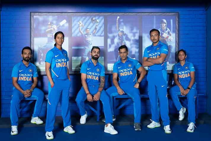 First look of Team India away jersey 