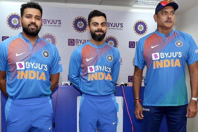 indian cricket team t20 new jersey
