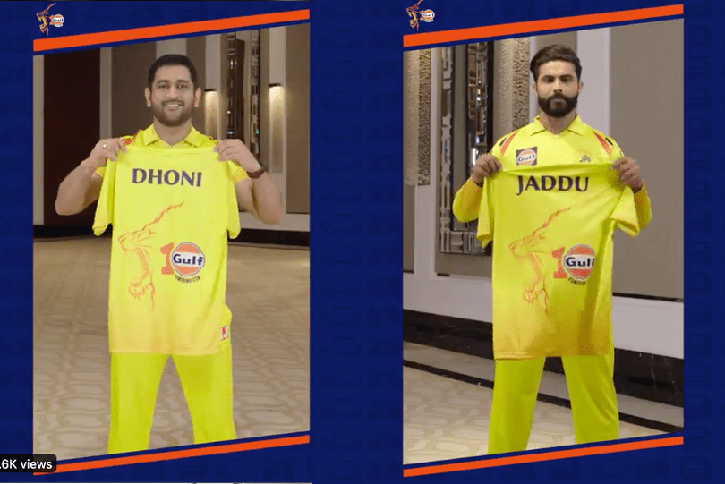 csk jersey number 27